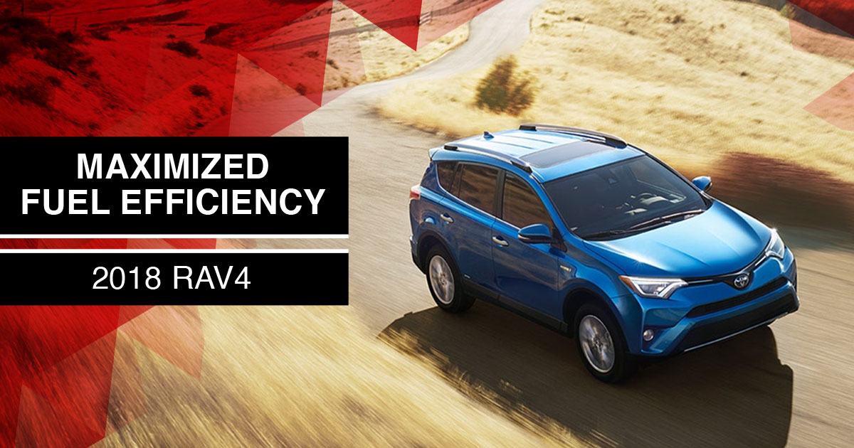 Exterior of the 2018 RAV4 at Waldorf Toyota near Lexington Park, MD