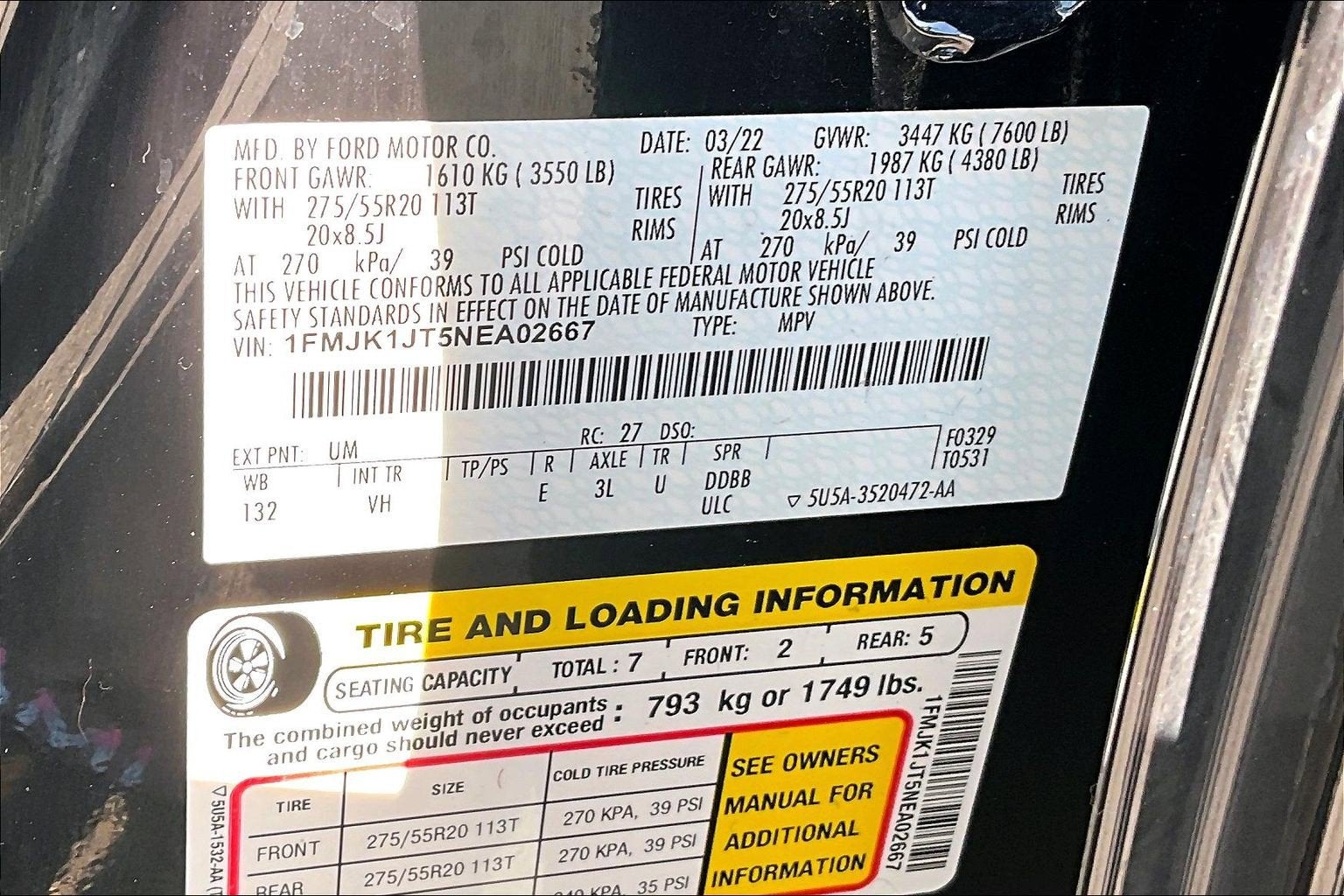 2022 Ford Expedition Max XLT