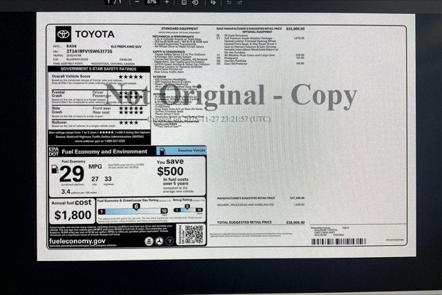 2025 Toyota RAV4 XLE Premium