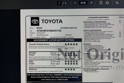 2025 Toyota RAV4 XLE Premium