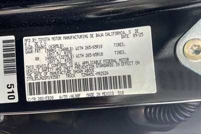 2025 Toyota Tacoma Limited