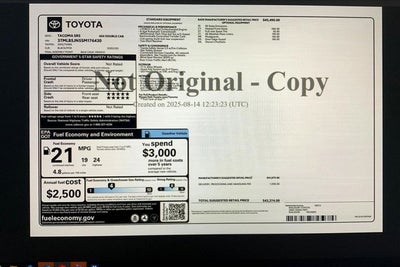 2025 Toyota Tacoma SR5