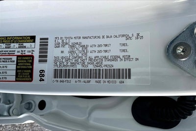 2025 Toyota Tacoma TRD Off-Road