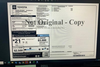 2025 Toyota Tacoma TRD Sport