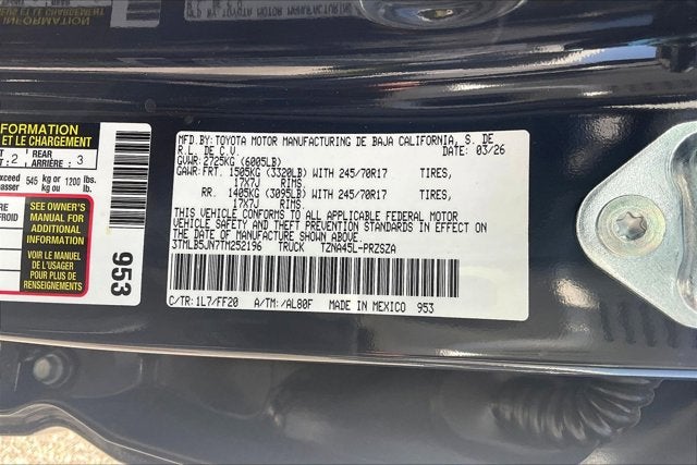 2026 Toyota Tacoma SR5