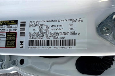 2025 Toyota Tacoma SR5