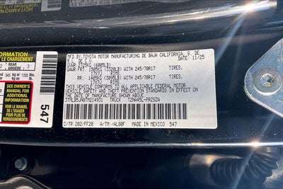 2026 Toyota Tacoma SR5