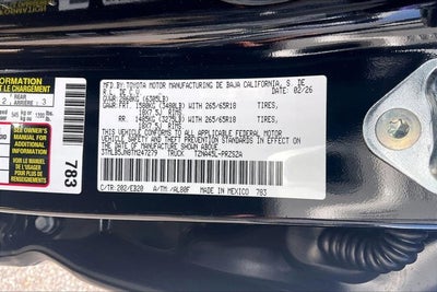 2026 Toyota Tacoma Limited