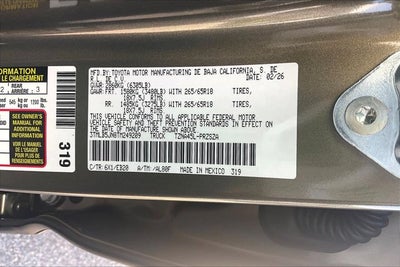 2026 Toyota Tacoma Limited