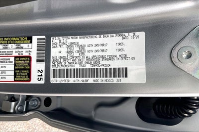 2025 Toyota Tacoma SR5