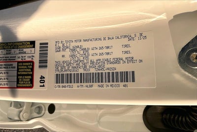 2026 Toyota Tacoma TRD Off-Road