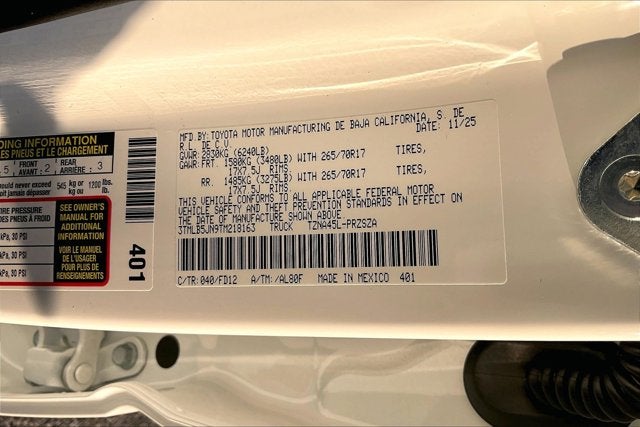 2026 Toyota Tacoma TRD Off-Road