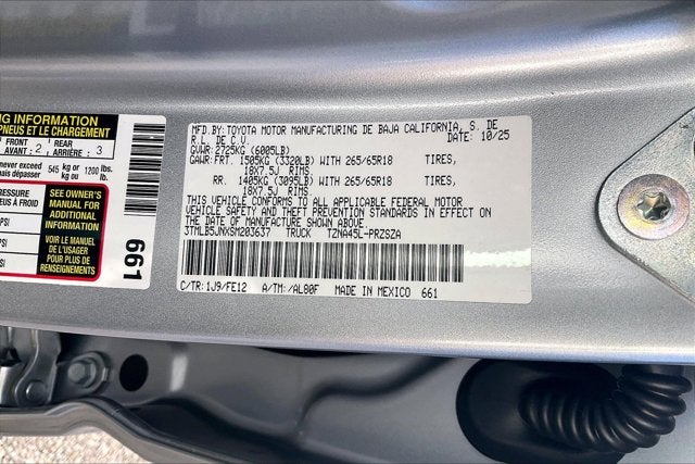 2025 Toyota Tacoma TRD Sport