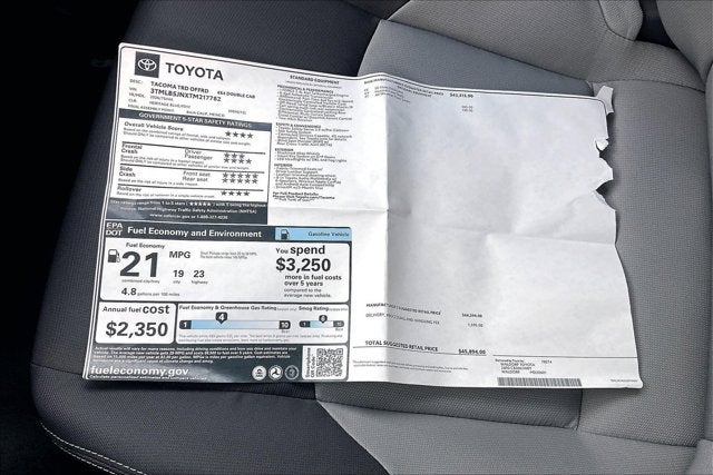 2026 Toyota Tacoma TRD Off-Road