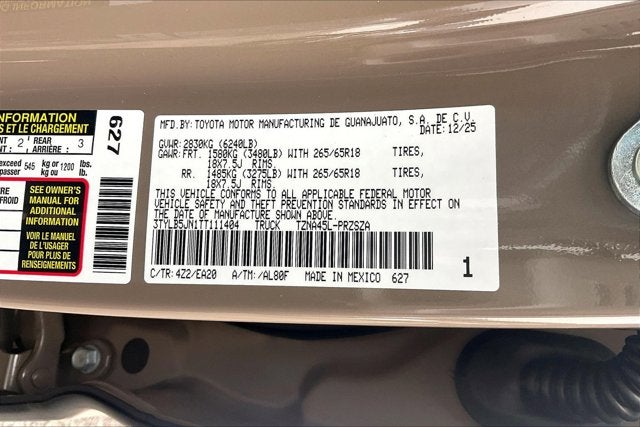 2026 Toyota Tacoma TRD Off-Road