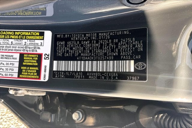 2026 Toyota Camry XLE