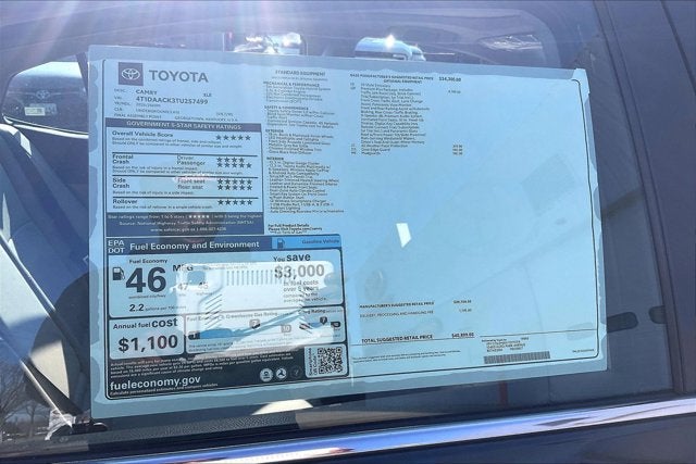 2026 Toyota Camry XLE