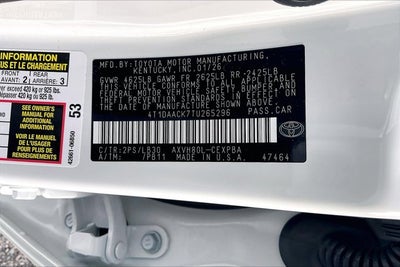 2026 Toyota Camry XSE