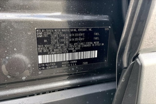 2025 Toyota RAV4 Hybrid XLE