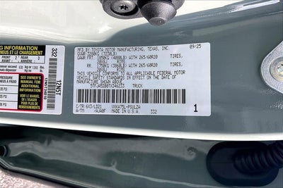 2026 Toyota Tundra Limited