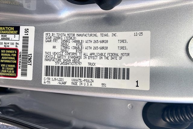 2026 Toyota Tundra Limited