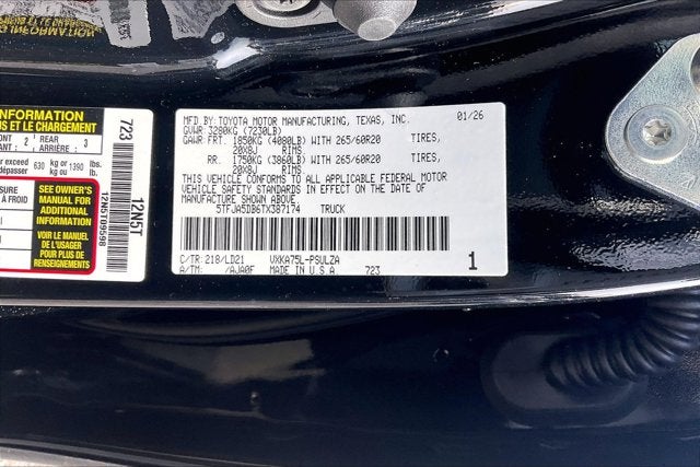 2026 Toyota Tundra Limited