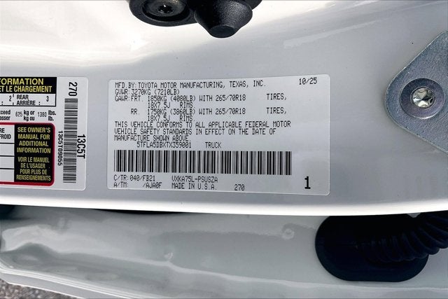 2026 Toyota Tundra SR5