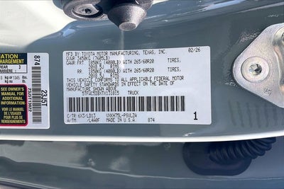 2026 Toyota Tundra i-FORCE MAX Tundra Limited