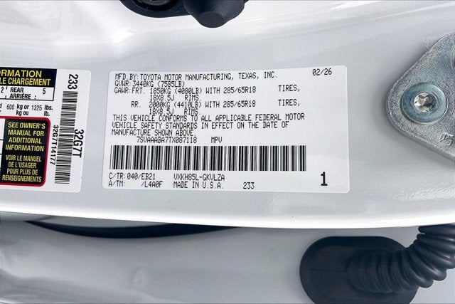 2026 Toyota Sequoia TRD Pro