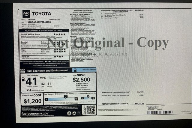 2026 Toyota Toyota Crown Nightshade