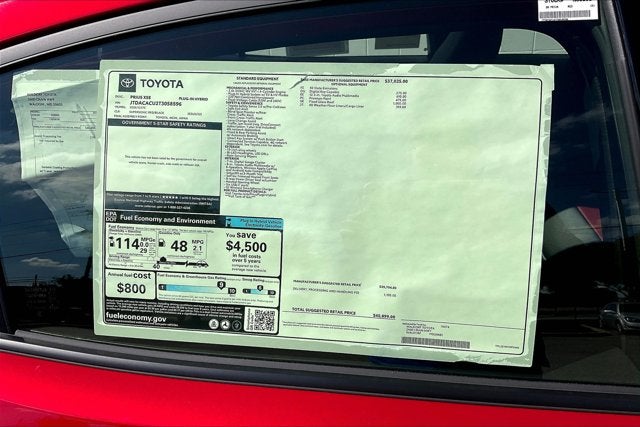 2026 Toyota Prius Plug-in Hybrid XSE