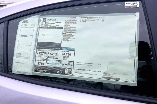 2026 Toyota Prius Plug-in Hybrid SE