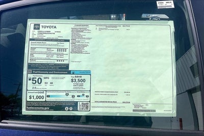 2026 Toyota Corolla Hybrid LE