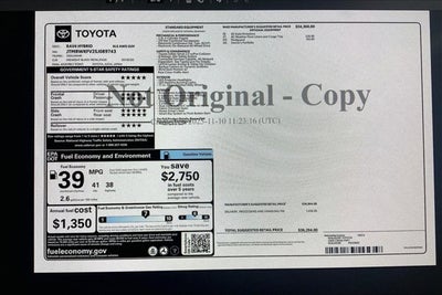 2025 Toyota RAV4 Hybrid XLE