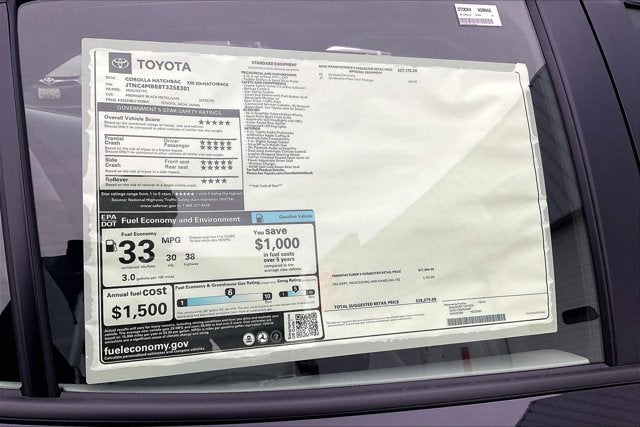 2026 Toyota Corolla Hatchback XSE