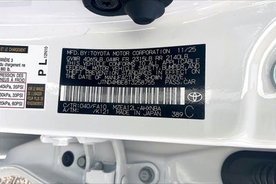 2026 Toyota Corolla Hatchback SE