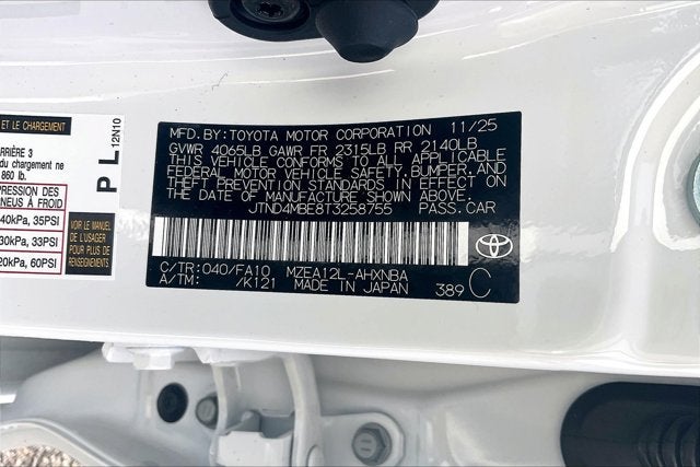 2026 Toyota Corolla Hatchback SE