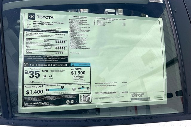 2026 Toyota Corolla Hatchback SE