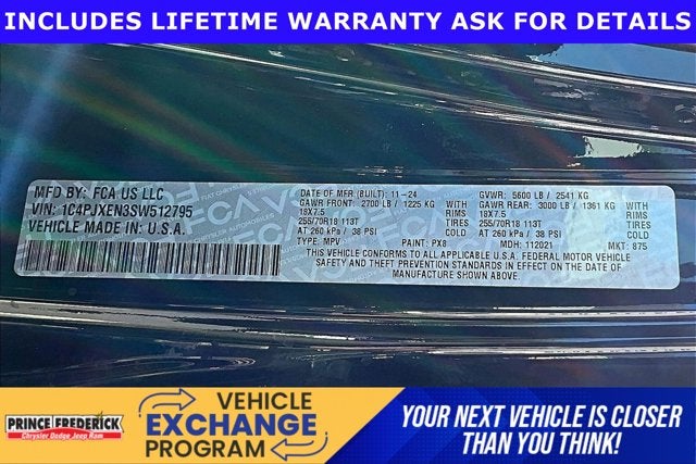 2025 Jeep Wrangler 4-Door Sahara 4x4