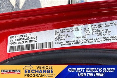 2024 RAM 2500 Big Horn Crew Cab 4x4 6'4' Box