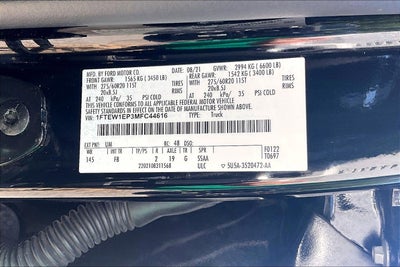 2021 Ford F-150 XLT