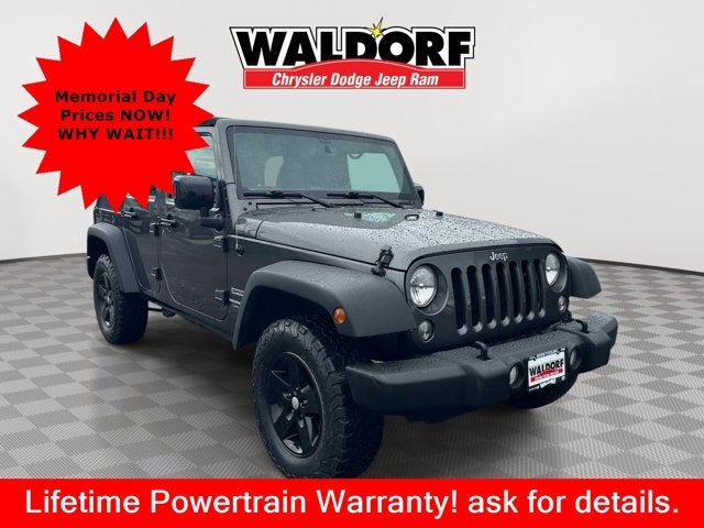 2018 Jeep Wrangler JK Unlimited