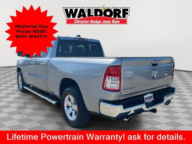 2022 RAM 1500 Big Horn Quad Cab 4x4 6'4' Box