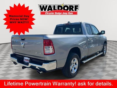 2022 RAM 1500 Big Horn Quad Cab 4x4 6'4' Box