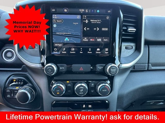 2022 RAM 1500 Big Horn Quad Cab 4x4 6'4' Box