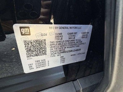 2025 GMC Yukon XL 4WD AT4