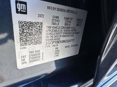 2022 Chevrolet Silverado 1500 LTD Custom