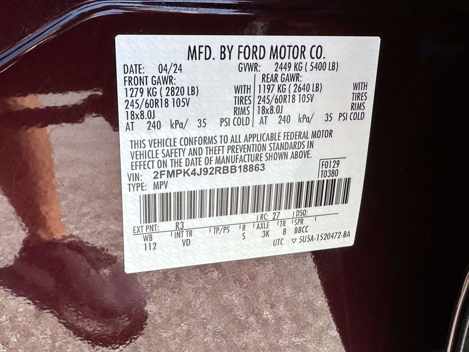 2024 Ford Edge SEL