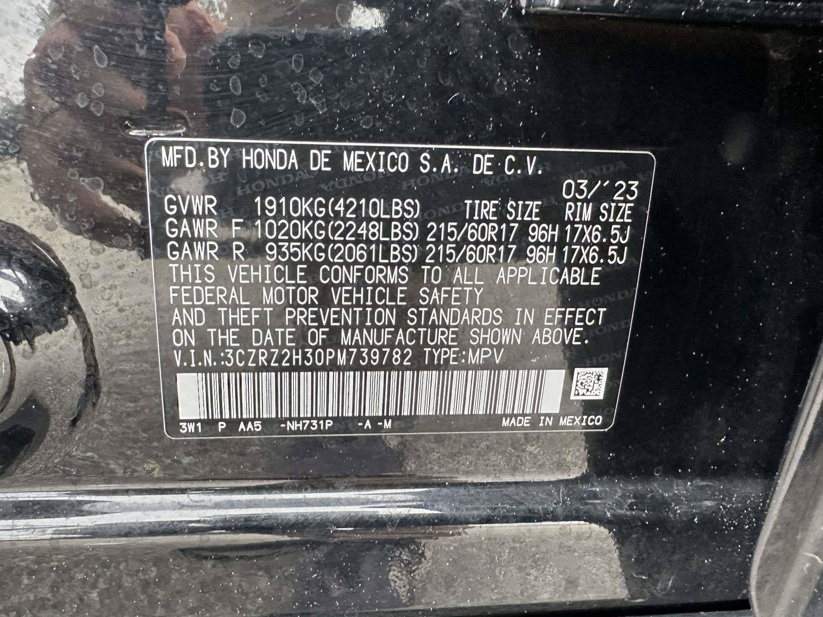 2023 Honda HR-V LX