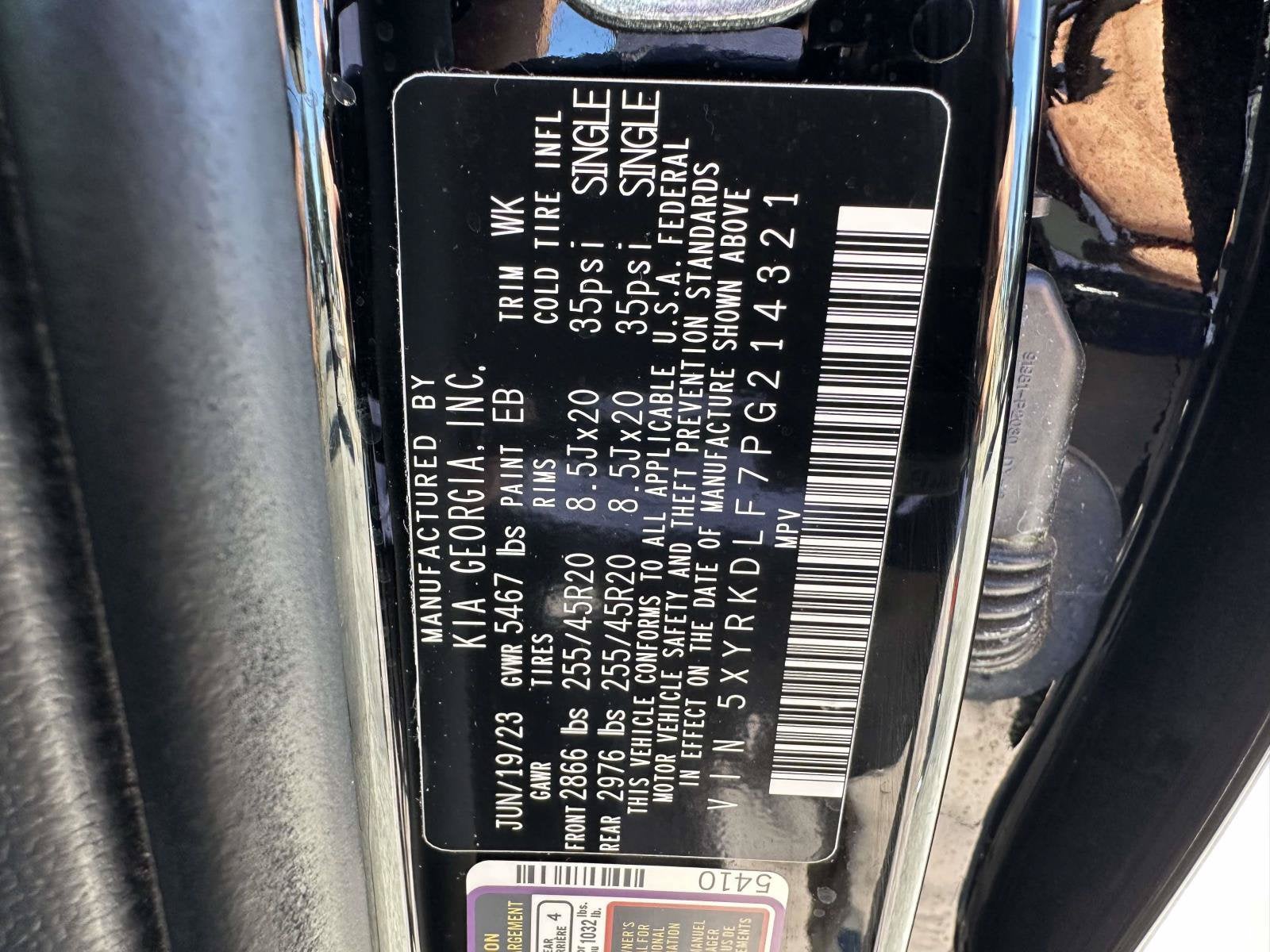 2023 Kia Sorento SX